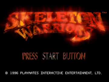 Skeleton Warriors (US) screen shot title